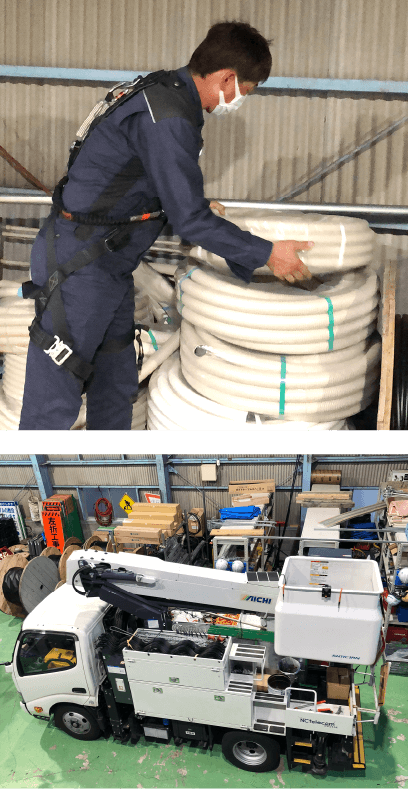 電気通信工事の仕事について